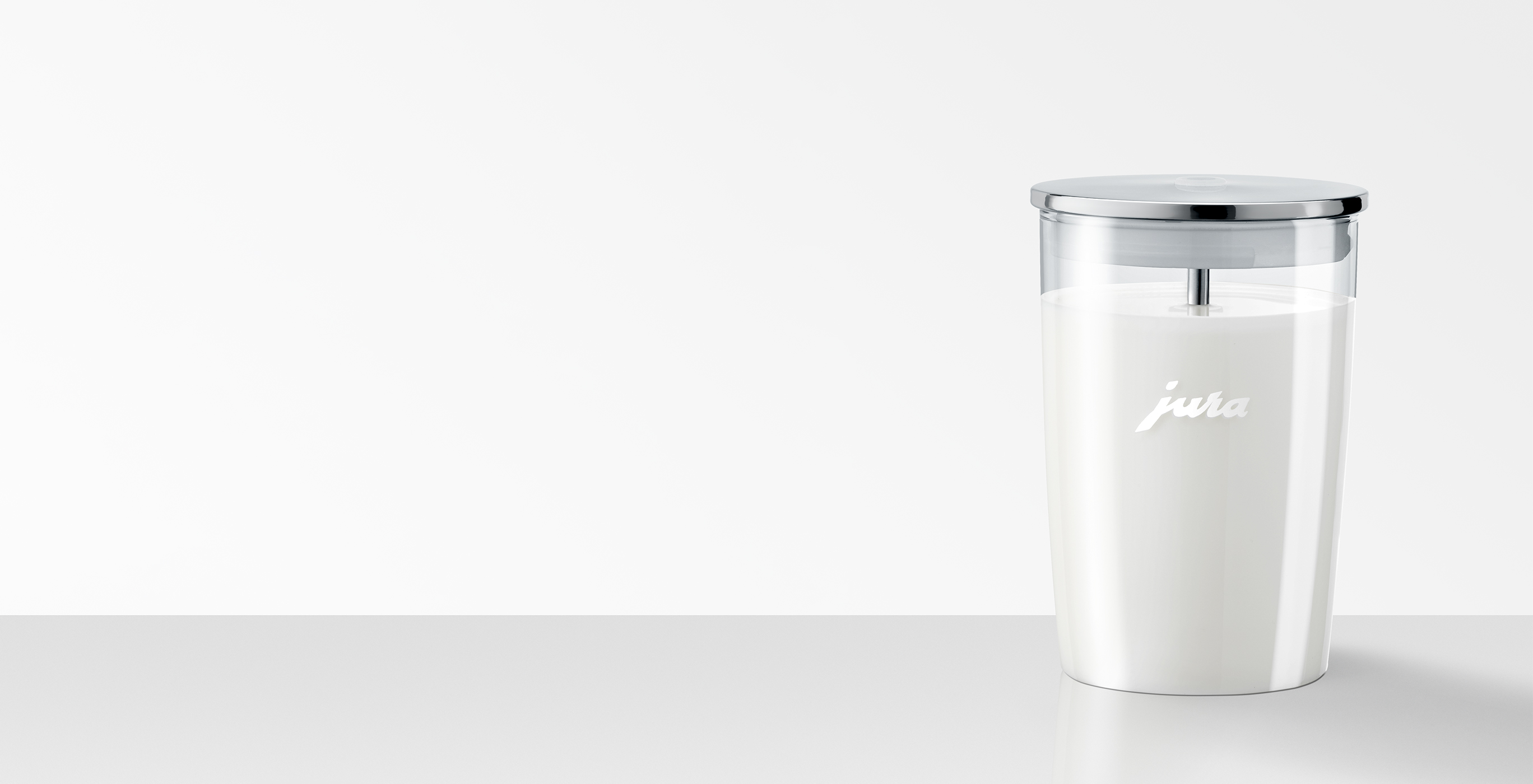 Glass Milk Container